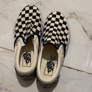 Checkered Vans